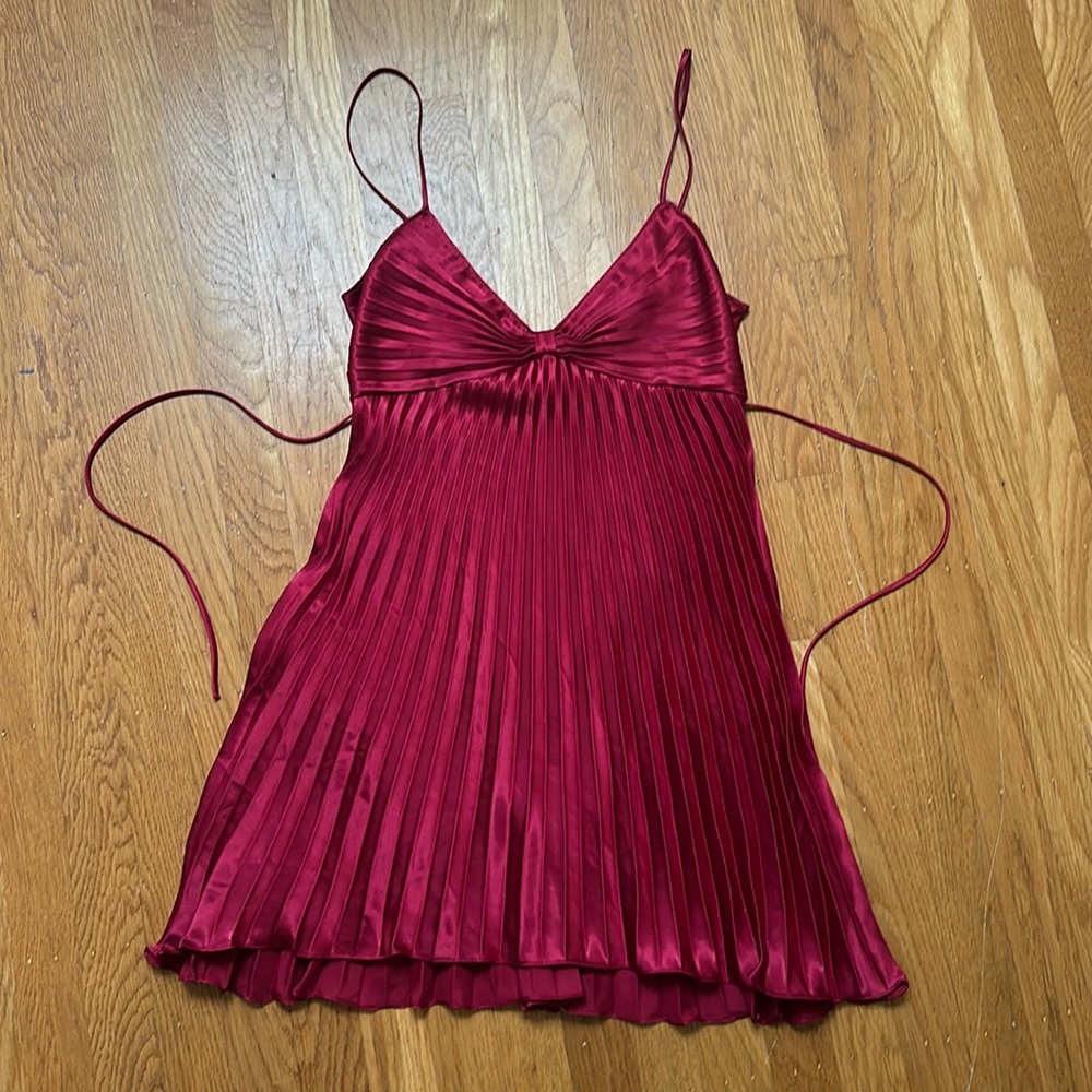 Vintage Silk Slip Dress Pink